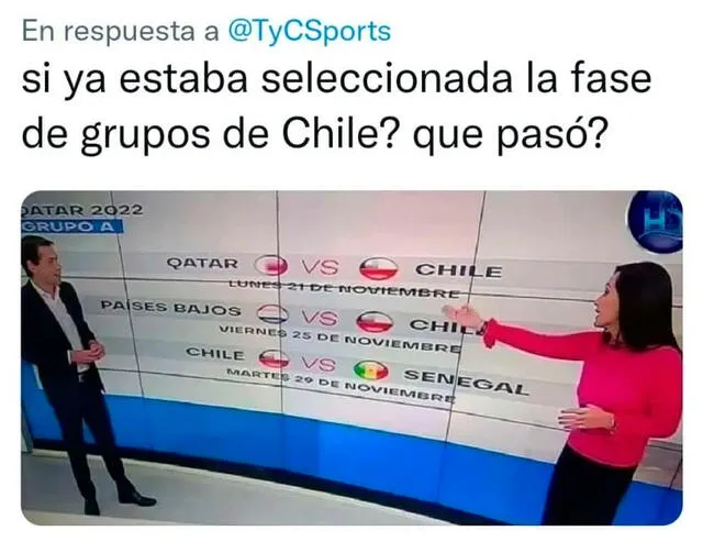 Memes sobre el Chile y Byron Castillo. Foto: captura Twitter