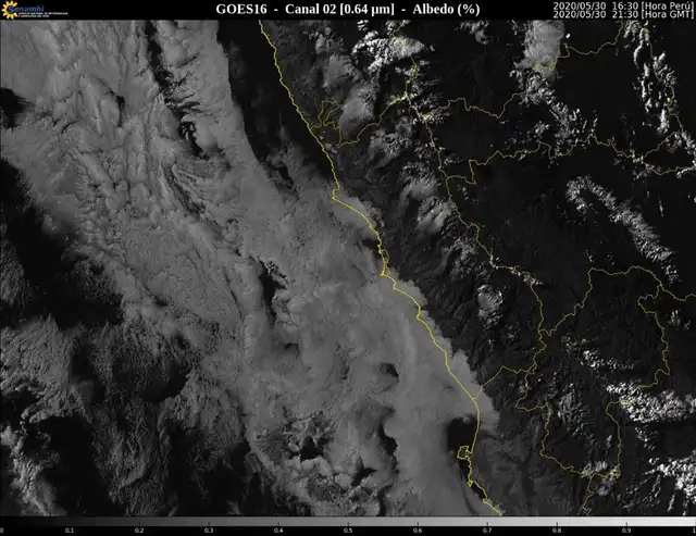 senamhi ciclon peru chile vientos