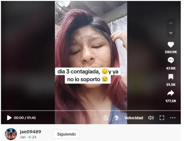  El video fue compartido el 24 de junio de 2024. Foto: captura en TikTok / @jan09489.<br><br>    