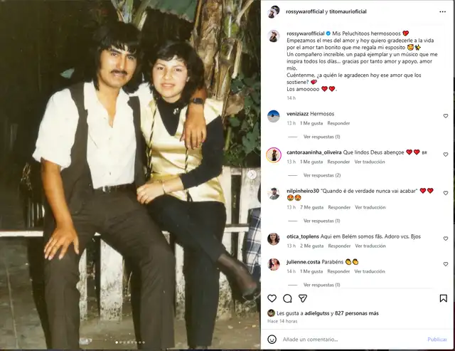 Rossy War y el romántico mensaje a Tito Maury   
