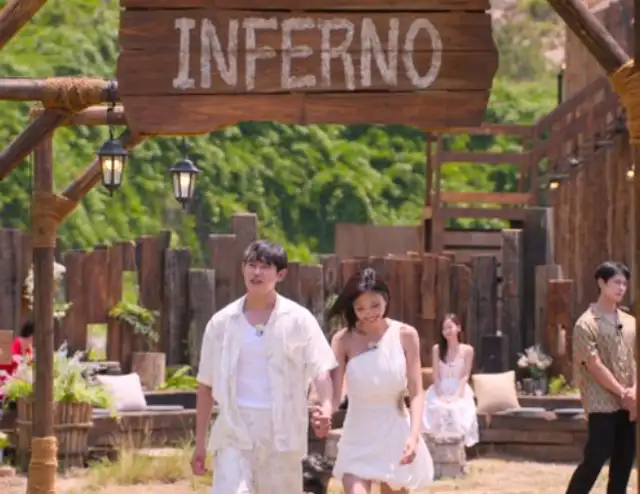 Go-eun y Sung-min en final de 'Cielo para dos', temporada 5. Foto: Netflix   