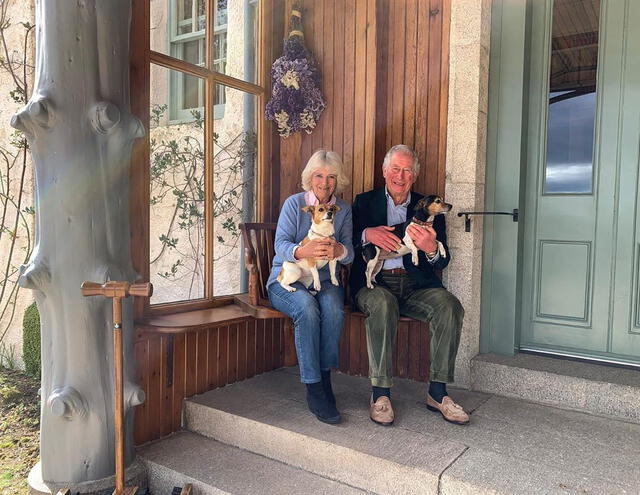 Príncipe Carlos y Camilla Parker-Bowles en Instagram