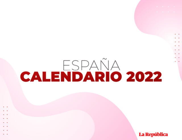 Calendario de España 2022 PDF