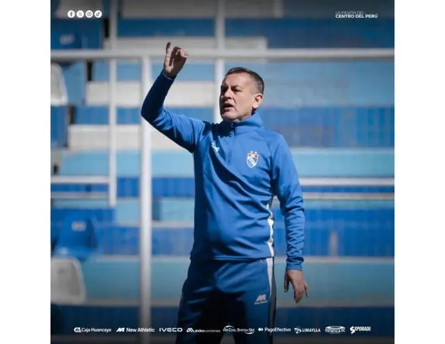 <em>Melgarejo ya dirigió su primera práctica en el recinto tarmeño. Foto: Club ADT</em> <em>Melgarejo ya dirigió su primera práctica en el recinto tarmeño. Foto: Club ADT</em>