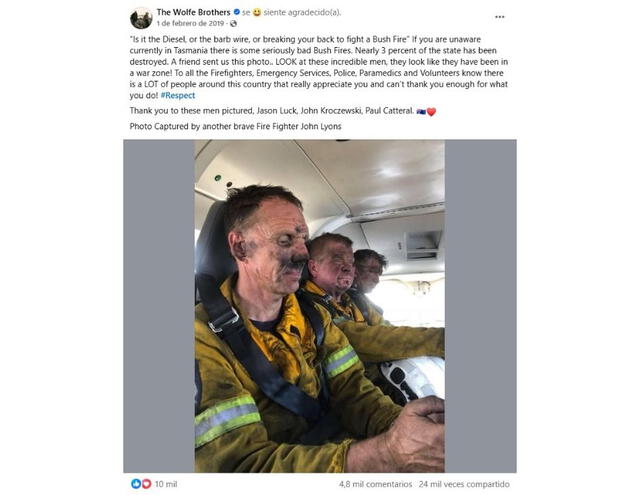 <em>Registro original de la imagen viral. Foto: captura de Facebook</em>   