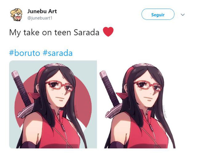 Boruto: Naruto Next Generations: nueva imagen de Sarada Uchiha adulta en  fan art viral, Naruto Shippuden animen y manga online, Animes