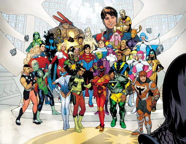Actualmente la legión de superhéroes, sigue las aventuras del hijo de Superman, Jon Kent, como miembro del equipo en el futuro, en el siglo XXXI. Foto: DC.