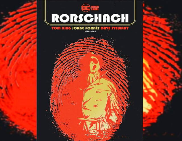 Viztazo a la portada de Rorschach. Crédito: DC Comics