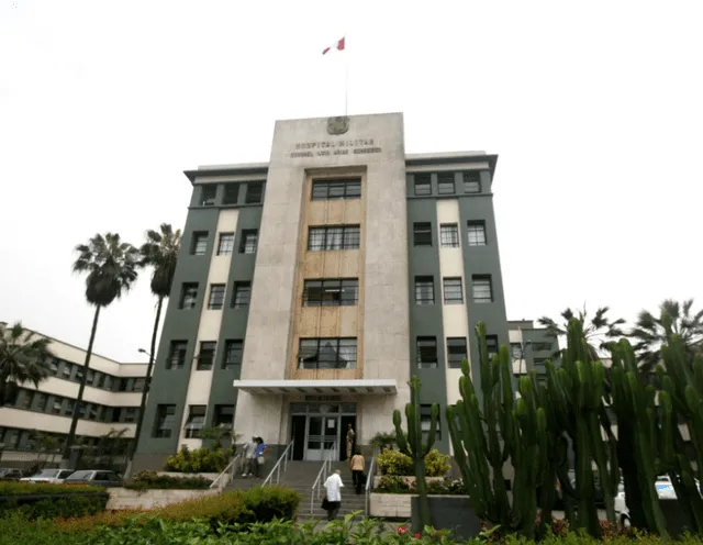 El Hospital Militar Central está ubicado en Jesús María. Foto: Andina   