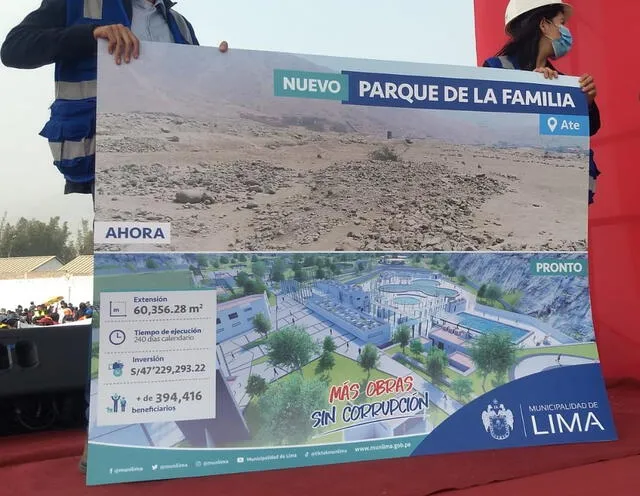 El proyecto beneficiará a más de 394.000 personas. Foto: Municipalidad de Lima   