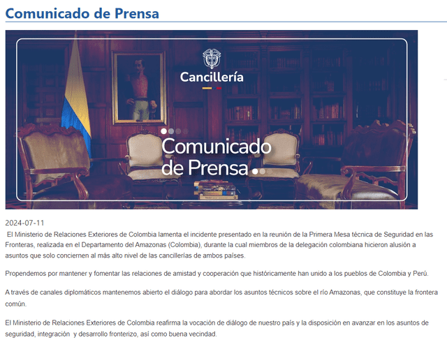 Ministerio de Relaciones Exteriores de Colombia | Cancillería de Colombia