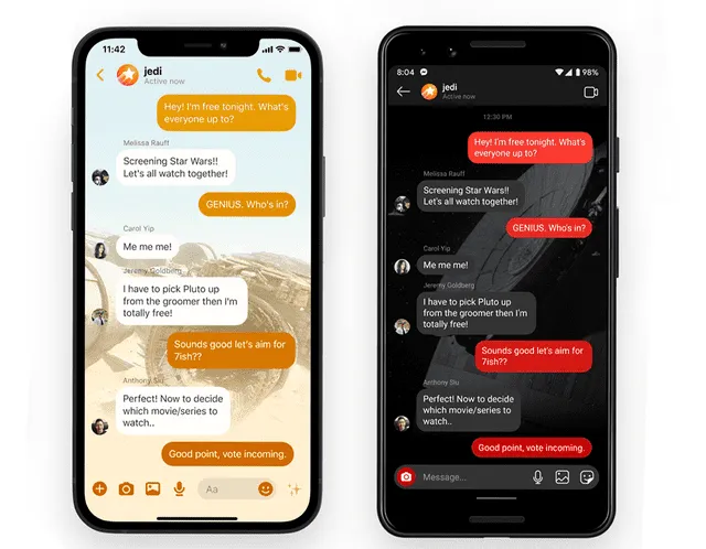 Cómo luce el tema de Star Wars. Foto: Facebook
