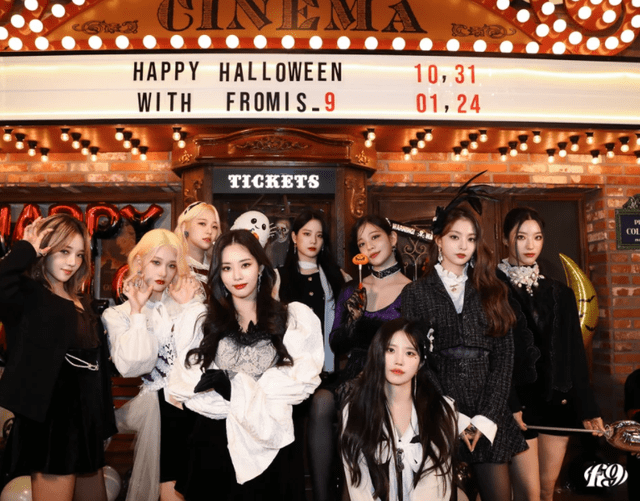 Disfraz de Halloween Kpop fromis_9