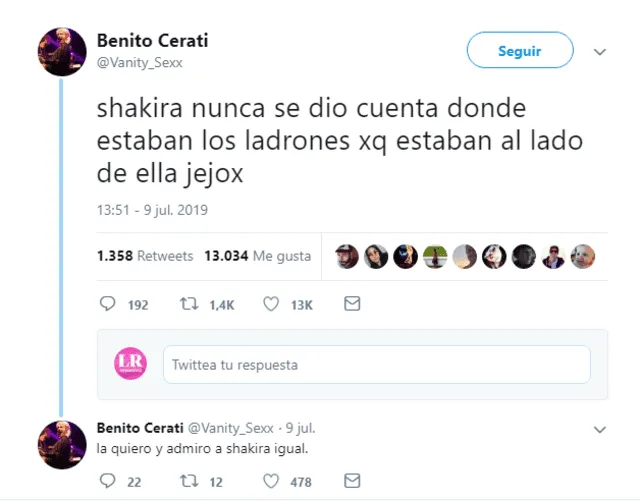 Shakira, Fernando de la Rúa, Benito Cerati y Gustavo Cerati