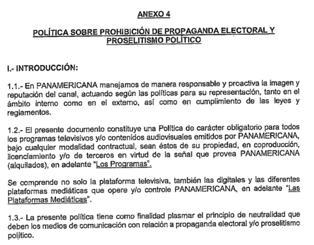 Documento del acuerdo entre Chibolín y Panamericana. Créditos: Alonso Ramos ATV.   