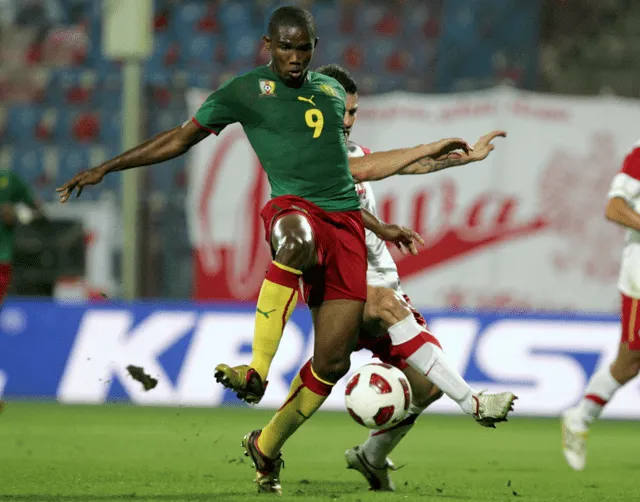 Samuel Eto'o tiene un extenso palmarés. Entre sus logros están dos Copa África de Naciones y dos Champions League. Foto: EFE