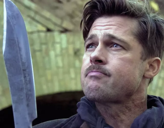 Brad Pitt como Aldo Raine en 'Inglorious basters'.