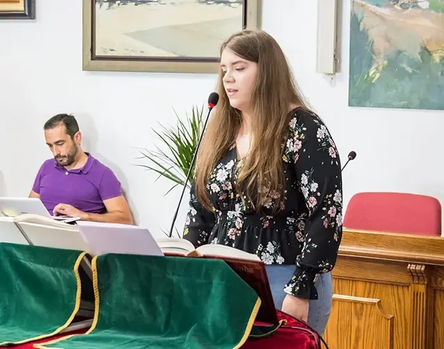  Martina García Anguita fue una de las concejalas más jóvenes de Castilla-La Mancha. Foto: Podemos<br>    