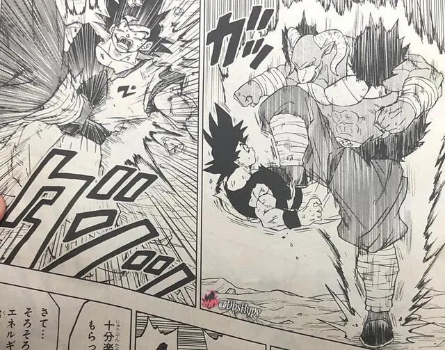 Goku sigue sin poder acabar con Moro - Crédito: Shūeisha