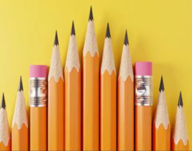 ¿Por qué los borradores de los lápices son de color rosado?