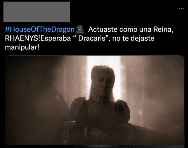 Fan de "House of the dragon" opina que Rhaenys actuó como una verdadera reina