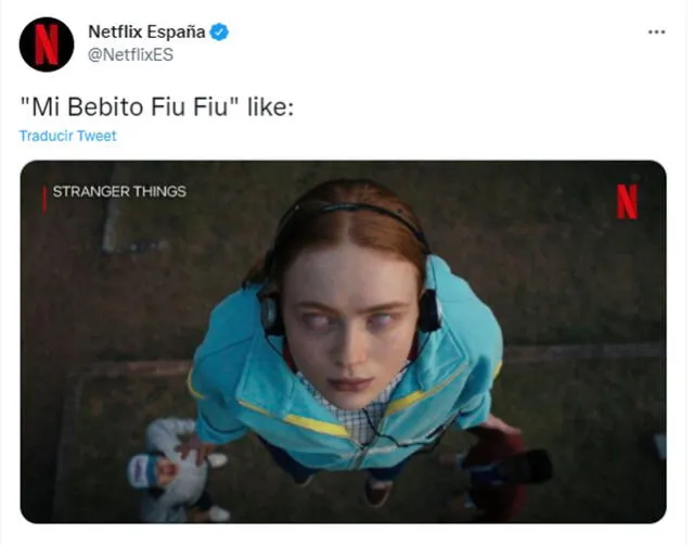 Netflix hace parodia de "Stranger things" con "Bebito fiu fiu"
