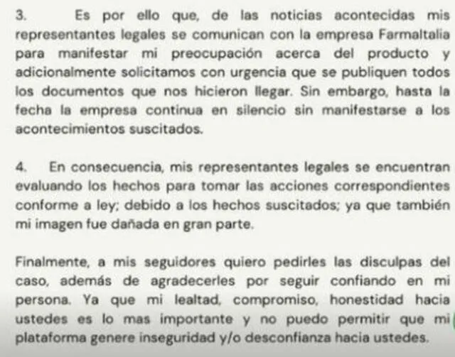 Sebastián Lizarzaburu envía comunicado de spray falso contra la COVID-19