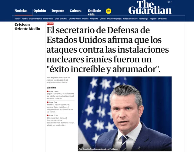 The Guardian reveló los ataques de EE.UU como un The Guardian reveló los ataques de EE.UU como un