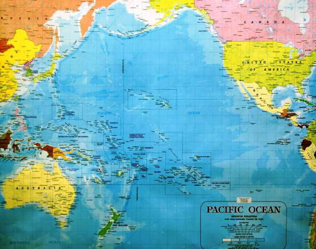 El océano Pacífico también limita con 11 países isleños como Micronesia, Islas Salomón y Samoa Occidental | Foto: DIfusión