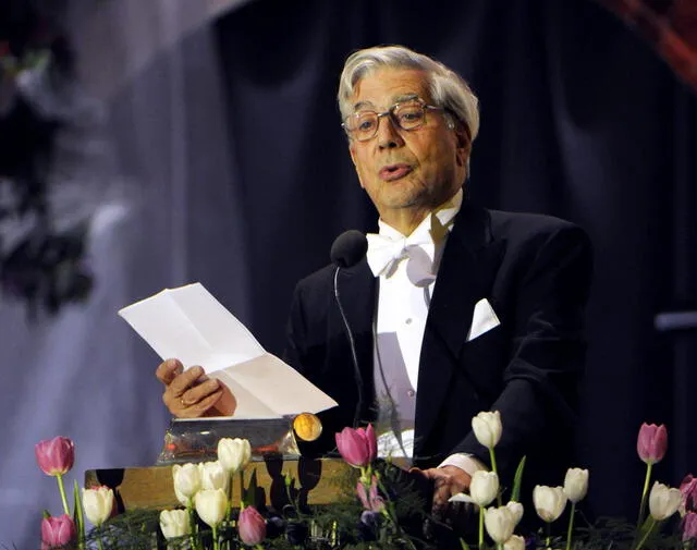 Mario Vargas Llosa ganó el Nobel de Literatura. Foto: Andina