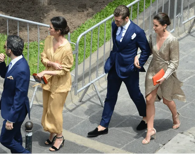 Alessandra de Osma y Christian de Hannover: los invitados llegaron a la boda con elegantes atuendos [FOTOS]