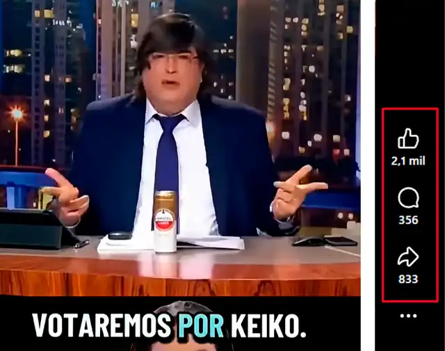 Cifras del post más viral en redes sociales. Cifras del post más viral en redes sociales.