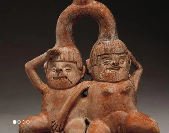 La Cultura Mochica simbolizaba la masturbación hacia el hombre. Foto: Museo Larco