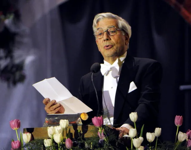  Mario Vargas Llosa recibió el Premio Nobel de Literatura en 2010. Foto: Difusión   