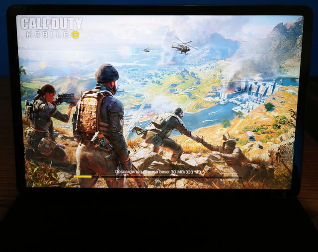 Call of Duty Mobile en Samsung Galaxy Tab S7 FE