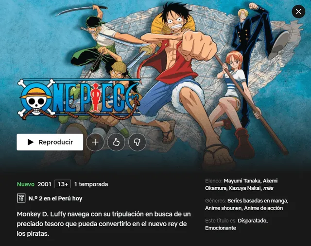 One Piece. Foto: Netflix