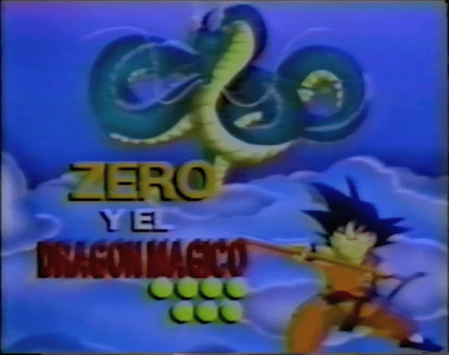 Así presentaban el anime 'Zero y el Dragón Mágico' en México. Foto: Doblaje Friki   