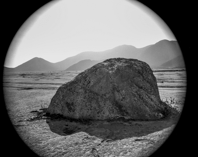  “Paisajes circulares” (1987) de Billy Hare. Imagen: Colección Jan Mulder.    