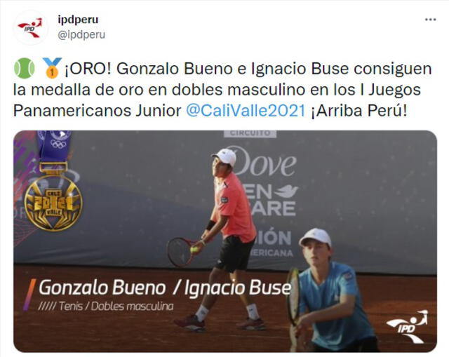 El tenis le ha dado tres medallas a Perú en estos Juegos Panamericanos Junior. Foto: IPD