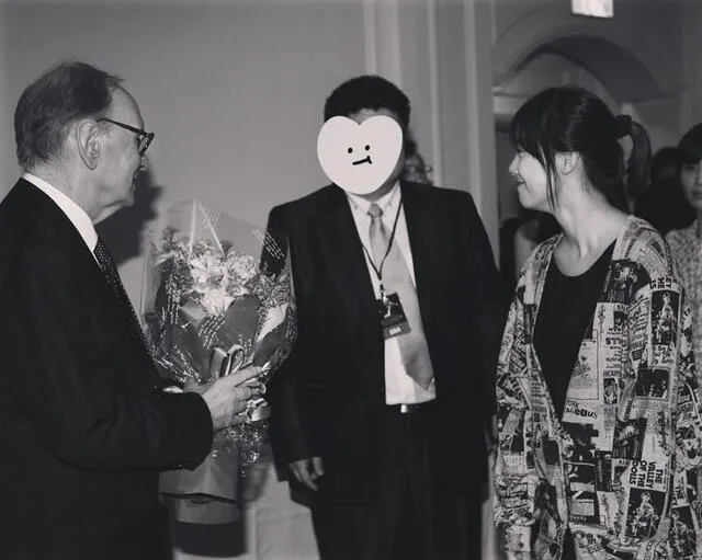 7.7.2020. Goo Hye Sun publicó está imagen en recuerdo al compositor Ennio Morricone.  Crédito: Instagram
