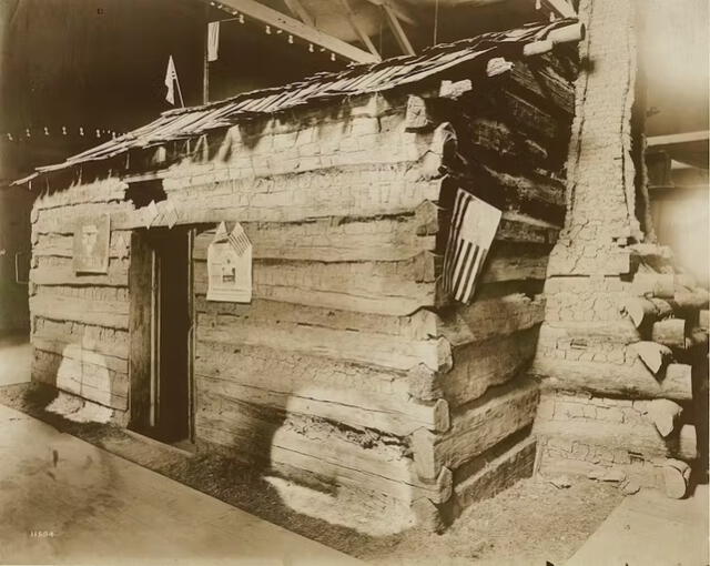 Cabaña en Indiana donde falleció la madre de Abraham Lincoln. | mama de lincoln