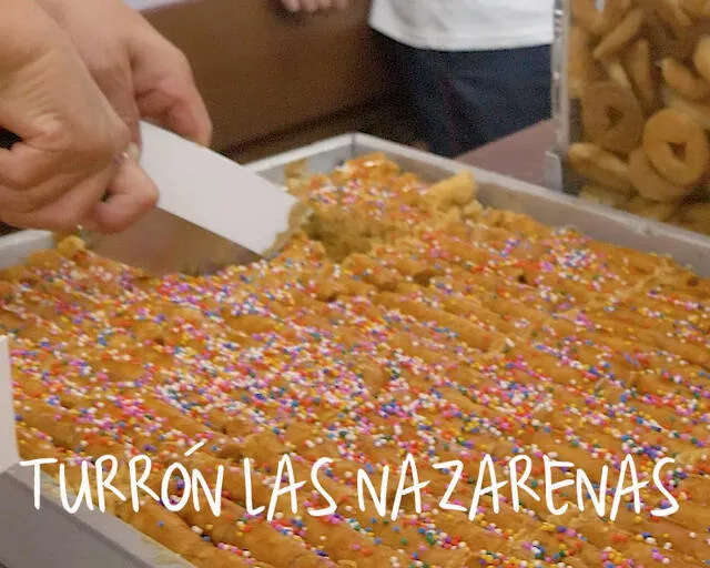 Turrón Las Nazarenas.