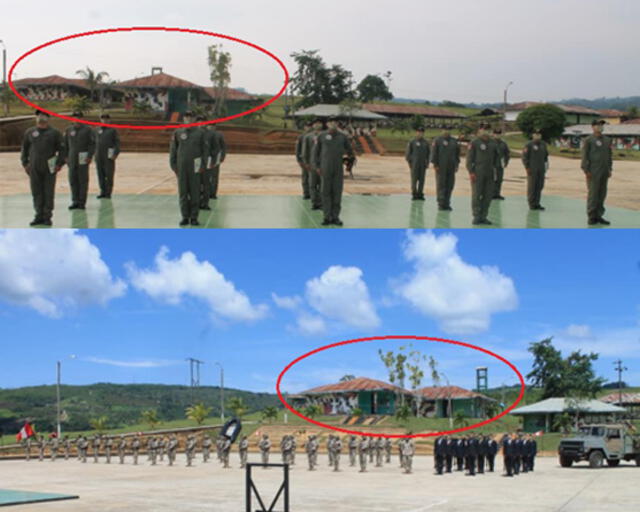 Las imágenes coinciden con el lugar del video y corresponden a la Escuela de Selva del Ejército del Perú (ESE), en El Sauce (Tarapoto). Foto: ESE - Facebook.
