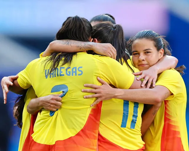     Colombian women's team beat New Zealand 2-0 at Paris 2024 Olympic Games Photo: Colombia Team/X.   