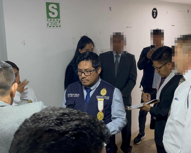 Solo se encontraron rastros de sangre en el baño del departamento. Foto: Ministerio Público    