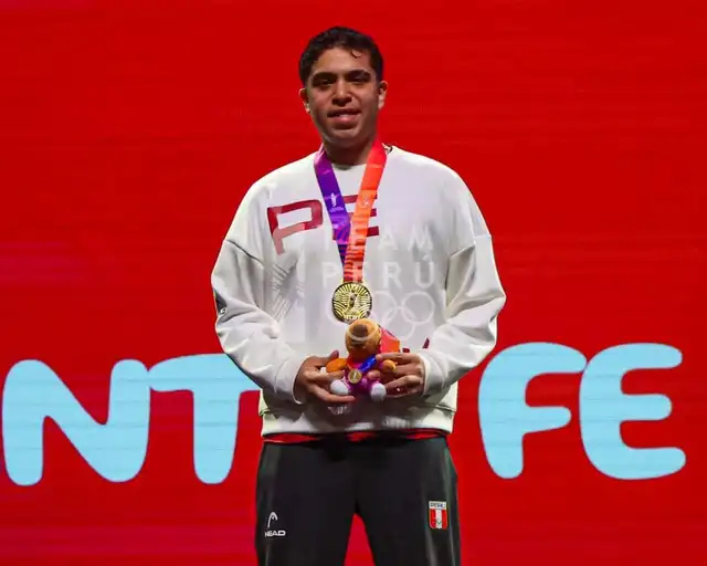 Doménico Suárez ganó medalla de oro en los Juegos Suramericanos. Foto: IPD