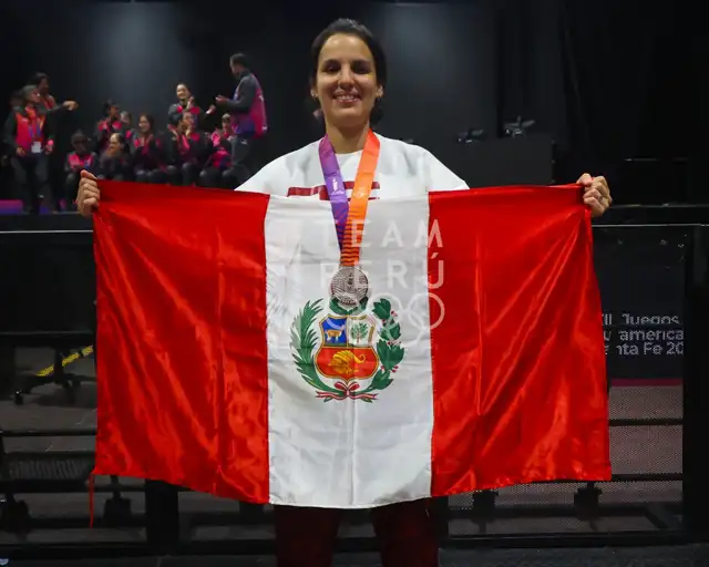Patricia Pérez obtuve medalla de plata en su participación en los Juegos Suramericanos. Foto: IPD