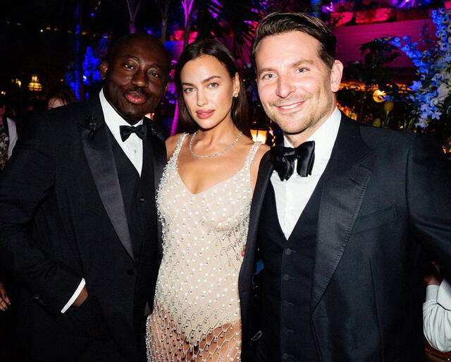 Bradley Cooper e Irina Shayk en fiesta de Vogue