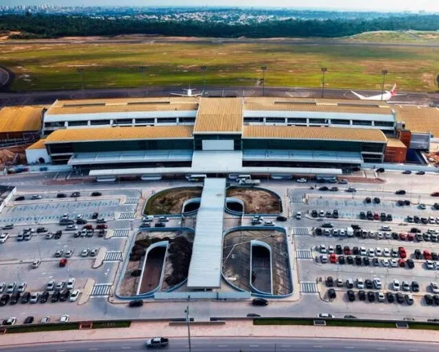  Uno de los aeropuertos de Brasil. Foto: difusión   