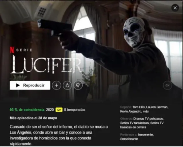 Fecha de estreno de Lucifer 5, parte 2. Foto: Netflix
